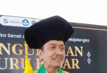 Prof. Jaka Sulaksana Dikukuhkan Sebagai Guru Besar Universitas Majalengka, Fokus pada Pengembangan Pertanian dan Peningkatan Kualitas Kampus