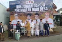 Momen Keakraban Anggota DPR RI H. Ateng Sutisna Bersama Masyarakat Di Peringatan Hari Desa dan Kunjungan Dapil
