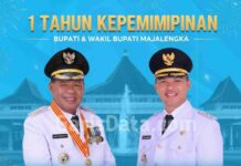 Satu Tahun Kepemimpinan Eman-Dena, Majalengka Langkung Sae Dengan Berbagai Terobosan