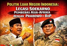 Politik Luar Negeri Indonesia: Legasi Soekarno Pembebas Asia-Afrika Dengan Prabowo Di BoP”