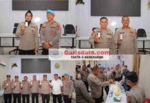 Polres Mandailing Natal Gelar Tes Urine Perwira, 23 Personel Dinyatakan Negatif Narkoba