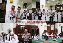 Khidmat dan Menggugah, Safari Ramadhan Ulama Palestina di Masjid Agung Nur Ala Nur Panyabungan