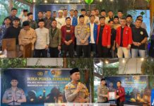 Buka Puasa Bersama Jadi Momentum Kapolres Madina Dekatkan Diri dengan Mahasiswa