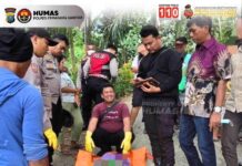 Polsek Siantar Martoba Cek TKP Temuan Mayat di Jalan Rondahaim