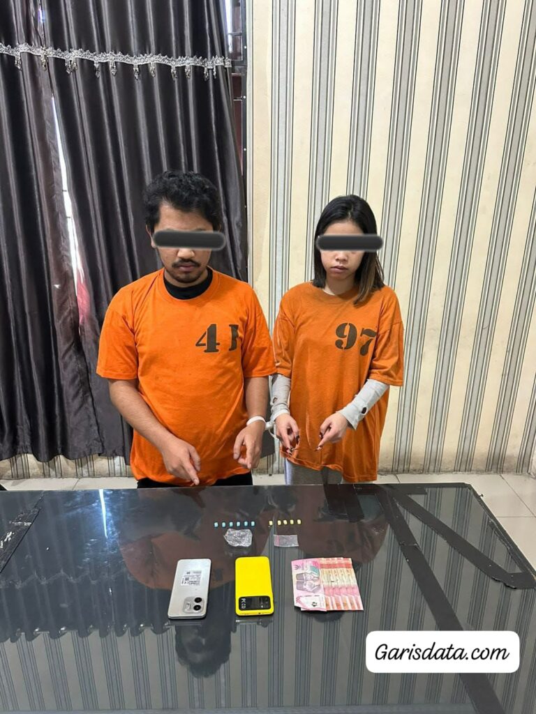 Bius Lagi Tinggi Tingginya, Sepasang Pria Dan Wanita Di Ciduk Polisi.