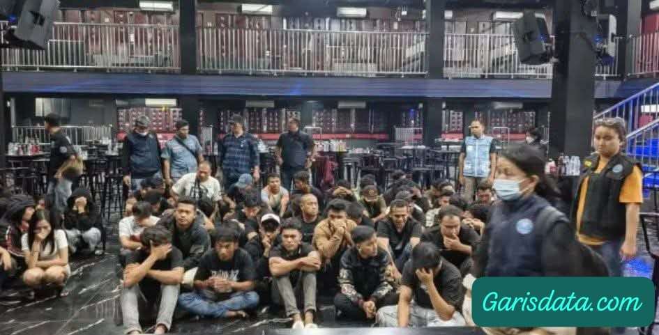 Gagal “Happy”, 48 Pengunjung THM Blue Night Positif Narkoba Usai Dirazia BNNP Sumut