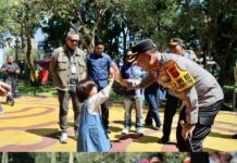 Kapolrestabes Medan Lakukan Pengecekan Pos Pengamanan Oprasi Ketupat Toba 2026