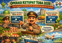 Polda Sumut Catat Penurunan Signifikan Gangguan Kamtibmas dan Laka Lantas Selama Operasi Ketupat Toba 2026