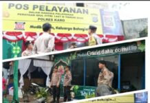 Kapolres Tanah Karo Cek Kesiapan Pos Pengamanan Operasi Ketupat Toba 2026 di Berastagi