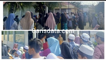 Berbagi Keberkahan Ramadan, Dr. Safi’i Siregar Santuni Ratusan Anak Yatim dan Lansia di RSU Permata Madina