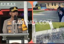 Kapolres Labuhanbatu Beri Reward Personel Taat Ibadah dan Salurkan Paket Lebaran