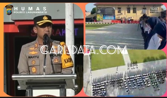 Kapolres Labuhanbatu Beri Reward Personel Taat Ibadah dan Salurkan Paket Lebaran