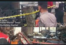 Empat Rumah di Siopat Suhu Ludes Terbakar, Kerugian Ditaksir Rp2,5 Miliar
