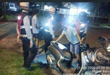 Patroli Malam Sat Samapta Polres Asahan, Jaga Kamtibmas dan Antisipasi Premanisme di Kota Kisaran