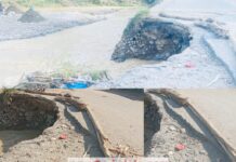 Jalan Amblas di Desa Manyabar Ancam Akses Warga, Naposo Nauli Bulung Desak Penanganan Serius Pemkab Madina