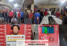 Tak Berkutik Saat Digerebek, Racop Positif Narkoba Usai Ditangkap Polisi