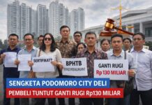 Gugat Podomoro City Deli Medan Rp130 Miliar, 13 Pembeli Tuntut….