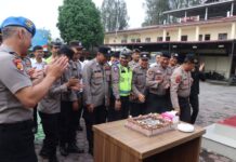 Kapolres Karo Rayakan Ulang Tahun 36 Personel, Perkuat Kebersamaan Lewat Momen Sederhana