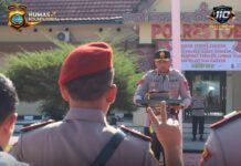 Rotasi Pejabat Utama Polres Toba.
