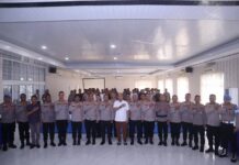 Propam Mabes Polri dan Polda Sumut Laksanakan Mitigasi Risiko Senpi di Polres Asahan