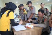 Polres Karo Gelar Rikkes Berkala, Pastikan Kesehatan Personel Tetap Prima