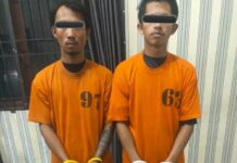 Transaksi Sabu di Kawasan Bioskop Terbongkar, Polsek Berastagi Bekuk Dua Pria