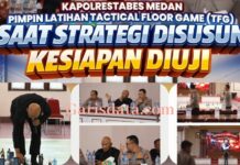 Kapolrestabes Medan Pimpin Simulasi TFG Guna Matangkan Pengamanan Kota