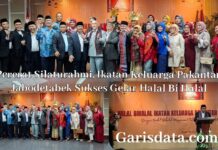 Pererat Silaturahmi, Ikatan Keluarga Pakantan Jabodetabek Sukses Gelar Halal Bi Halal
