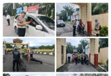 Kasi Propam Polres Padang Lawas Pimpin Gaktiblin