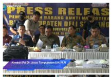 BNN Kabupaten Deli Serdang Melaksanakan Pemusnahan Barang Bukti Hasil Penangkapan