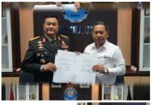 Kepala BNNP Sumut Menandatangani MOU NPHD Bersama BaKesbang Sumut