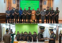 Mohammad Nursaitias Resmi Dilantik sebagai Kepala Kejaksaan Negeri Mandailing Natal