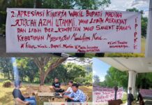 Demo Simbolik AMP2K di Kantor Bupati Madina, Desak KPK Kembali Usut Kasus OTT 2025