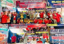 Semarak Turnamen Tenis Meja Cup II Piala Laskar Merah Putih Madina, 40 Atlet Tabagsel, Sibolga dan Tapteng Adu Prestasi