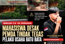 Himbauan PLN Tak Dihiraukan, Mahasiswa Desak Pemda Tindak Tegas Pelaku Usaha Batu Bata di Jambur Padang Matinggi