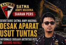 Viral di Medsos, Polisi Didesak Usut Dugaan Tambang Emas Ilegal di Batang Natal