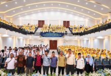 KBO Satresnarkoba Polres Madina Edukasi 770 Mahasiswa Baru STAIN Madina tentang Bahaya Narkoba