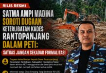 Kades Rantopanjang Diduga Terlibat Tambang Emas Liar, SATMA AMPI Desak Penegakan Hukum