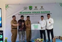 Luncurkan Beasiswa Vokasi BAZNAS 2026,Bupati Eman Suherman Dan BAZNAS RI Berdayakan 120 Mustahik Menjadi Pekerja Produktif