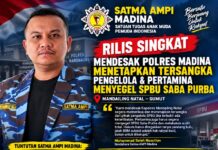 Satma AMPI Desak Polres Madina Tersangkakan Pengelola SPBU Saba Purba
